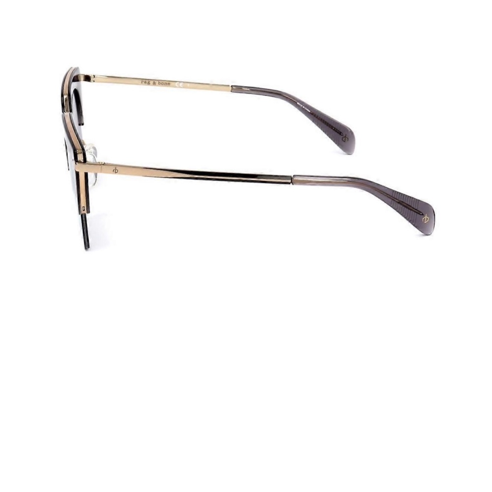 NWOT Rag & Bone Gradient Rimless Geometric Sunglasses - Picture 4 of 5